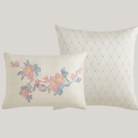 Bebejan Antique Flowers Reversible Queen Comforter Set - Picture 6 of 6